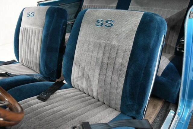 1963 Blue Chevrolet Nova Hardtop