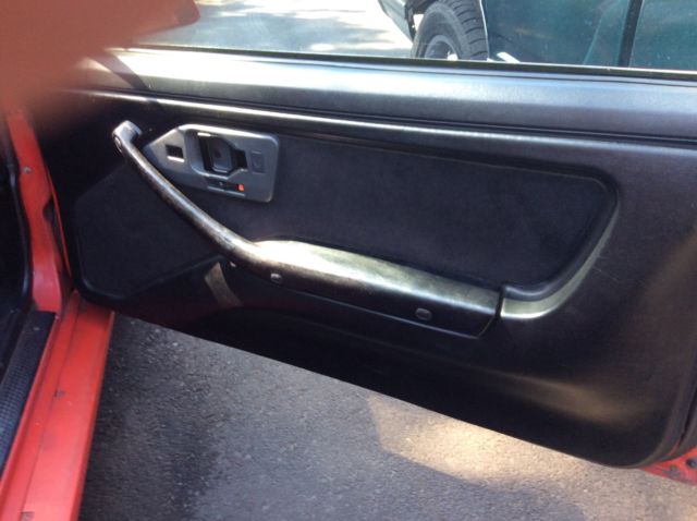 1987 Red Pontiac Trans Am 2 dr