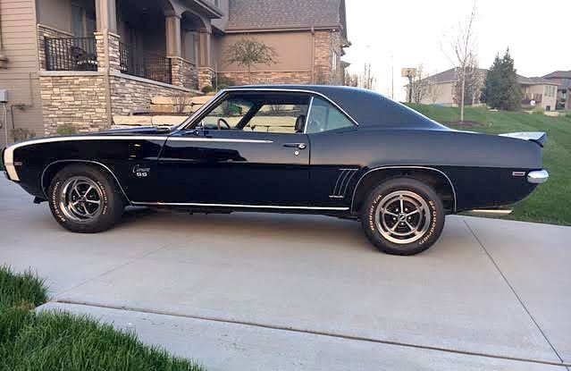1969 Black Chevrolet Camaro Coupe