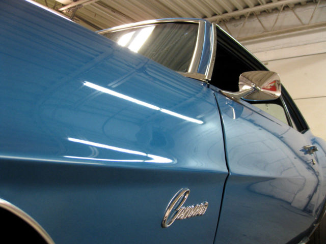 1969 Blue Chevrolet Camaro Coupe