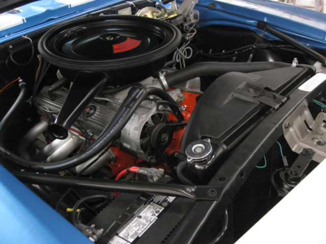 1969 Blue Chevrolet Camaro Coupe