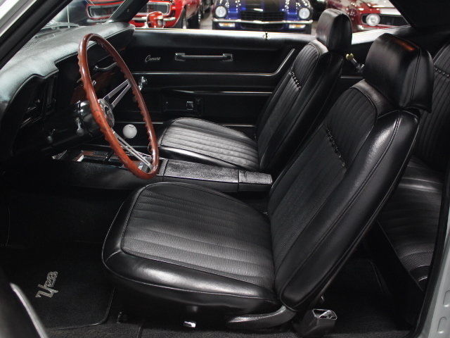 1969 Silver Chevrolet Camaro Coupe