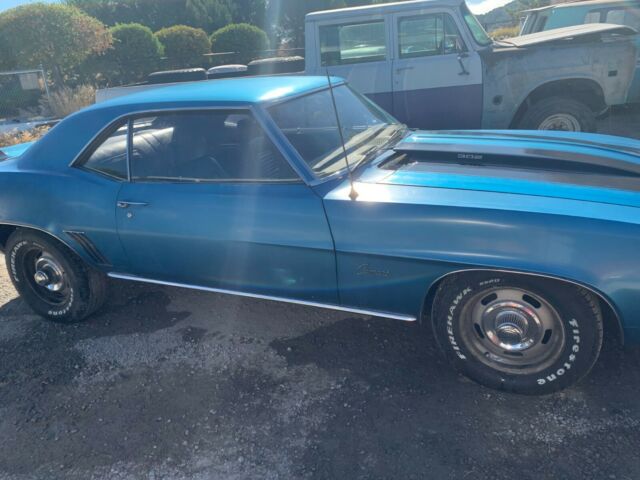 1969 Glacier Blue Chevrolet Camaro Coupe