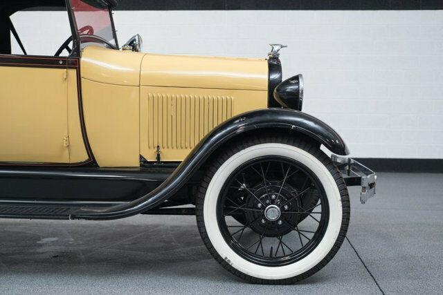 1929 Yellow Ford Model A