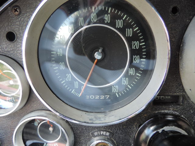 1964 Black Chevrolet Corvette Convertible