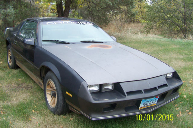 1984 Black Chevrolet Camaro Hatchback