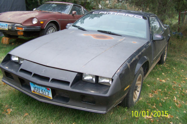 1984 Black Chevrolet Camaro Hatchback