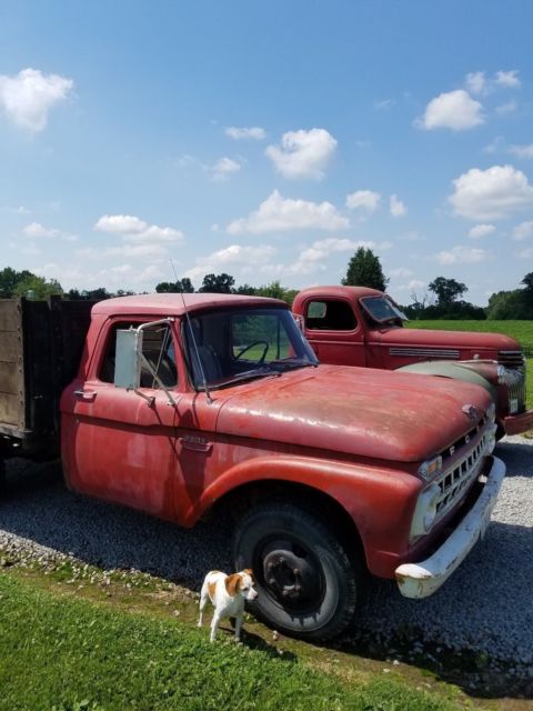 1965 Red Ford F-350 Cab & Chassis