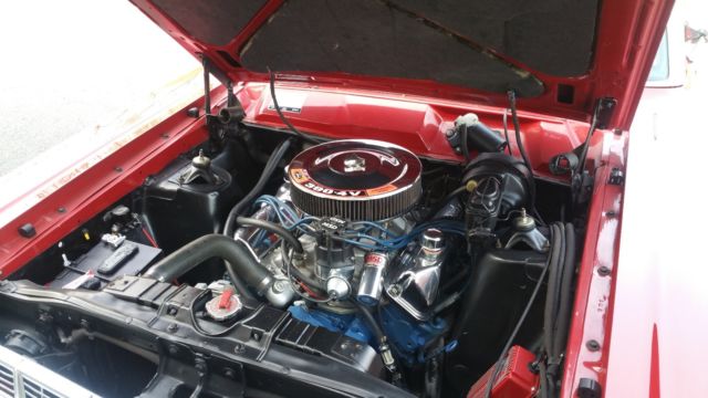 1967 Red Ford Fairlane Coupe