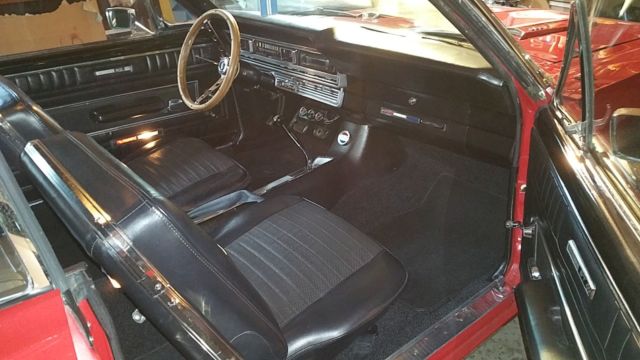 1967 Red Ford Fairlane Coupe