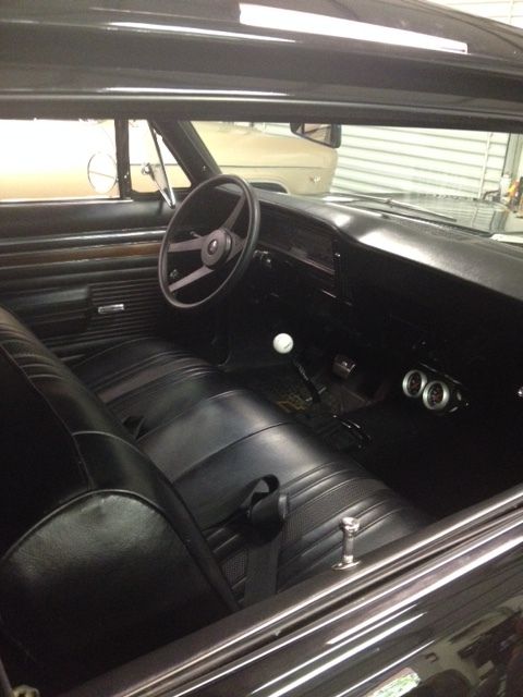 1970 Black Chevrolet Nova Coupe