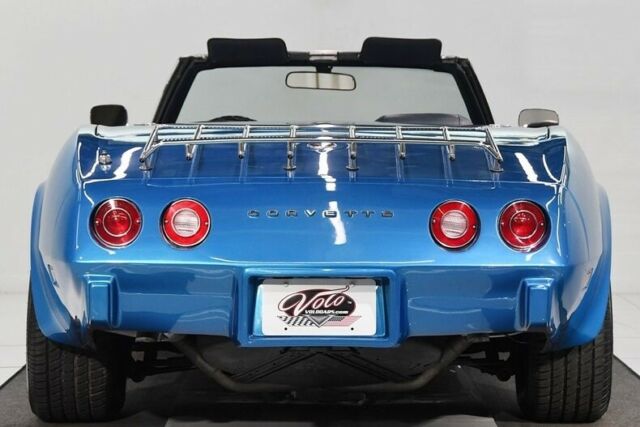 1975 Blue Chevrolet Corvette Convertible