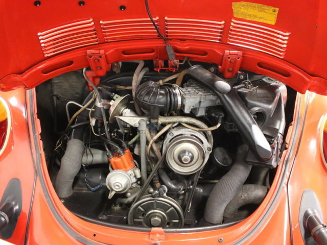 1979 Red Volkswagen Beetle - Classic Convertible