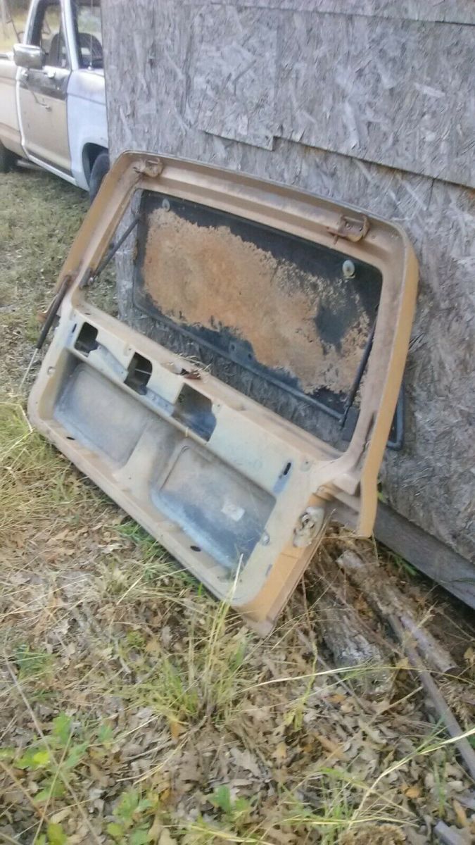 1984 Tan Ford Bronco II SUV