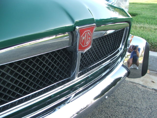 1973 Green MG MGB Convertible
