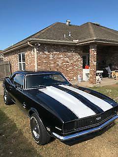 1968 Black Chevrolet Camaro Coupe