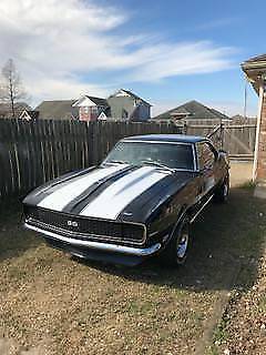 1968 Black Chevrolet Camaro Coupe