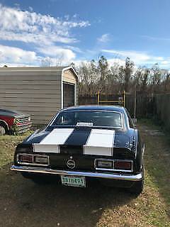 1968 Black Chevrolet Camaro Coupe