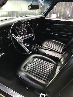 1968 Black Chevrolet Camaro Coupe