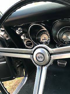 1968 Black Chevrolet Camaro Coupe