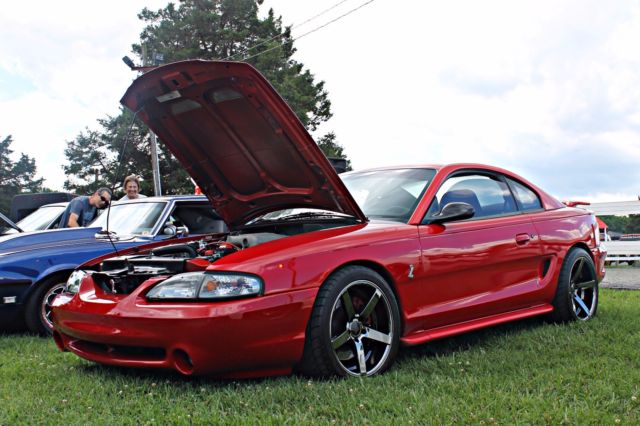 1994 Red Ford Mustang Coupe