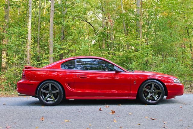 1994 Red Ford Mustang Coupe