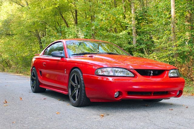 1994 Red Ford Mustang Coupe