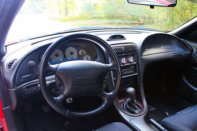 1994 Red Ford Mustang Coupe