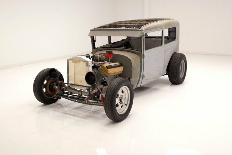 1929 Gray Ford Model A Sedan