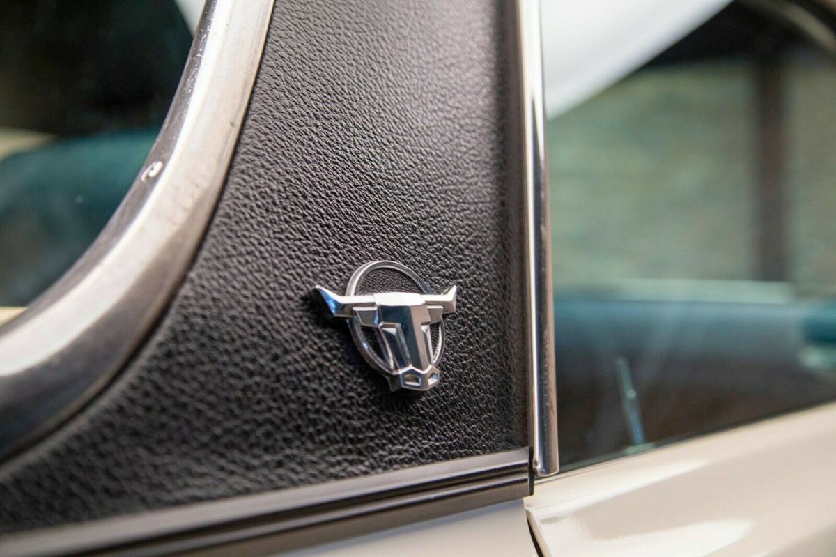 1971 White Ford Ranchero Coupe