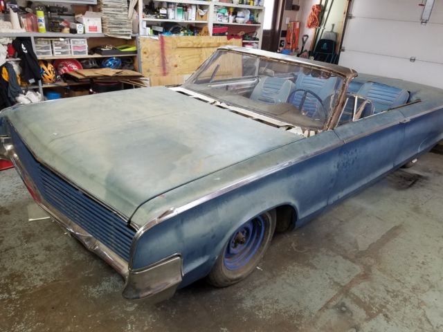 1965 Blue Chrysler 300 Series 2 Door No Top