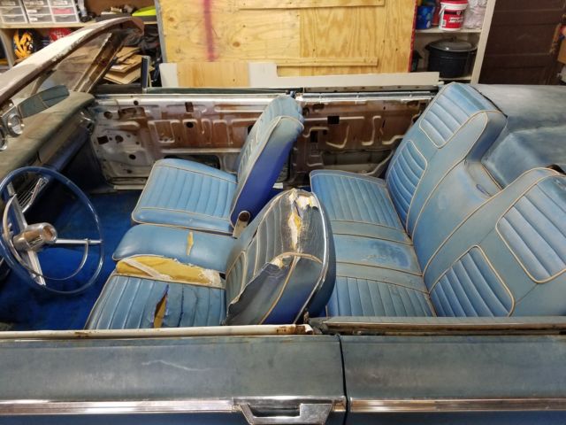 1965 Blue Chrysler 300 Series 2 Door No Top