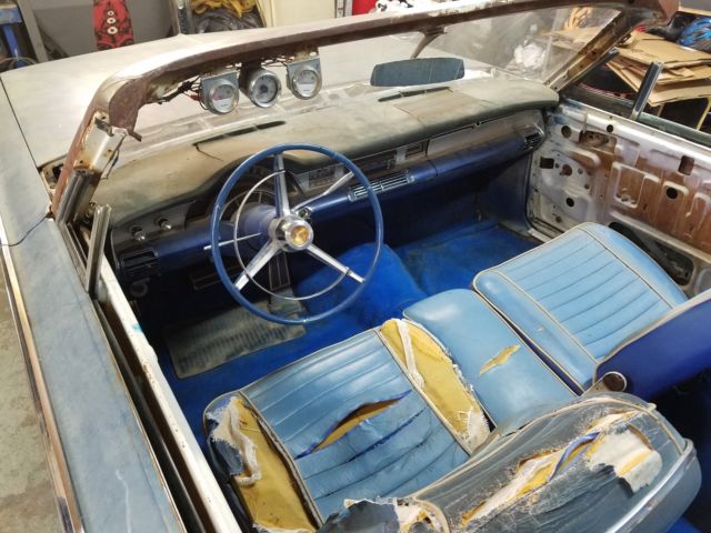 1965 Blue Chrysler 300 Series 2 Door No Top