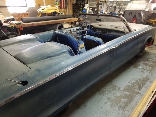 1965 Blue Chrysler 300 Series 2 Door No Top