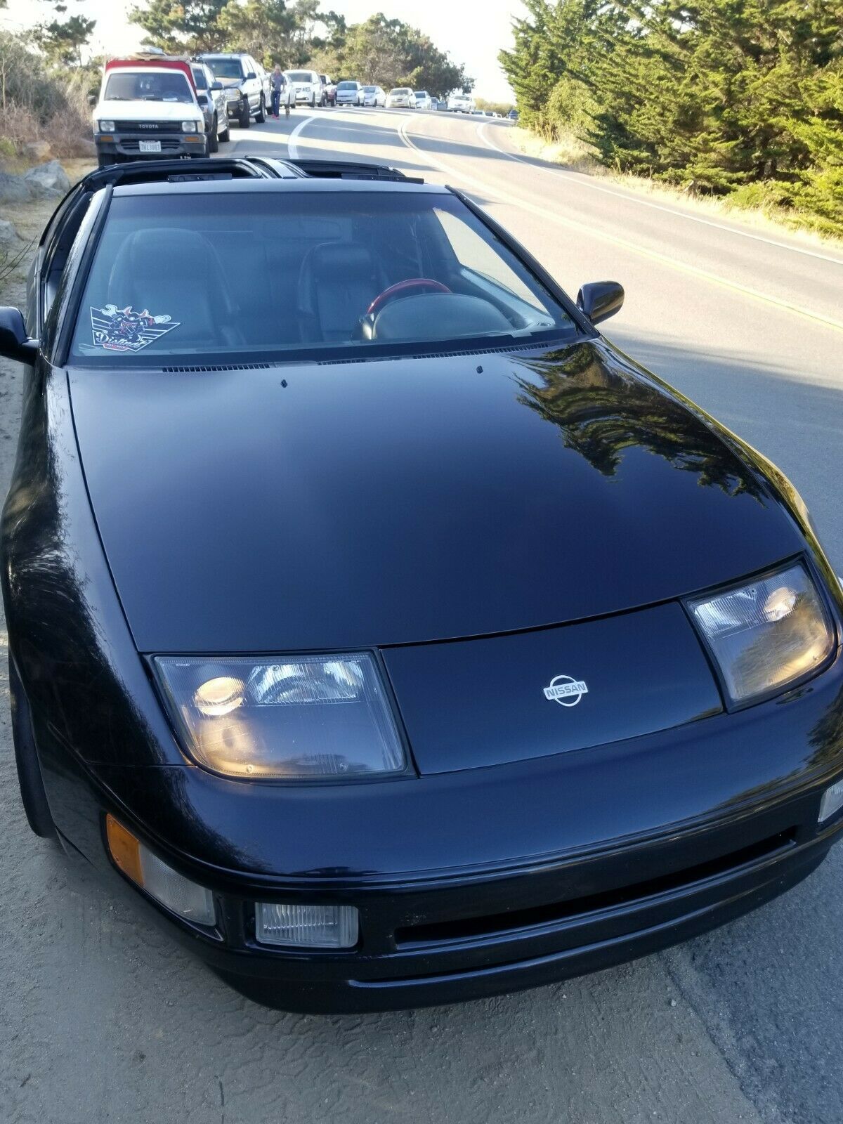 1990 Black Nissan 300ZX Coupe