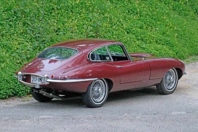 1967 Opalescent Maroon Jaguar E-Type Coupe