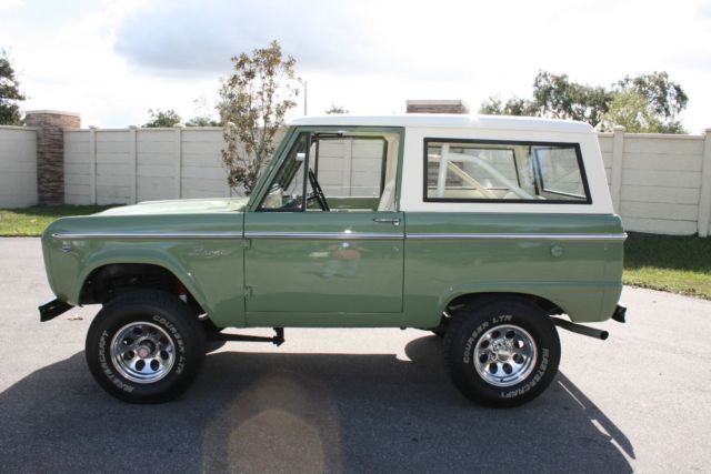 1968 Green Ford Bronco Hardtop