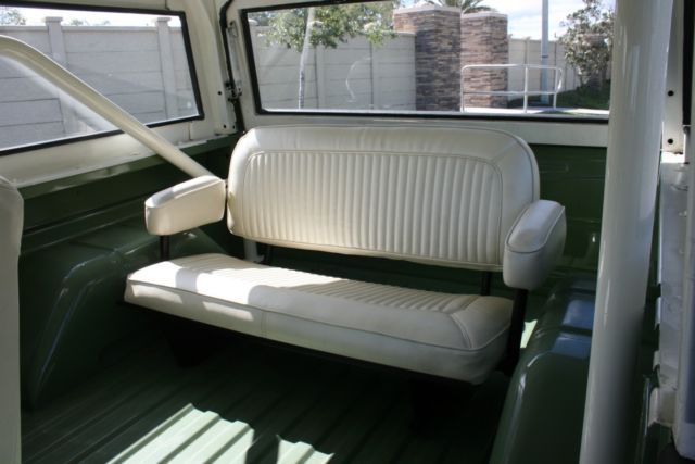 1968 Green Ford Bronco Hardtop