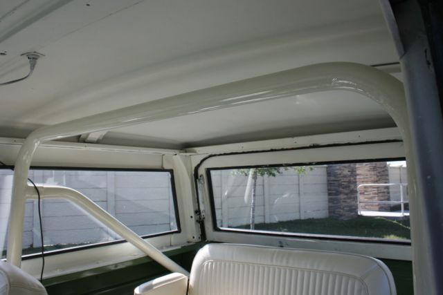 1968 Green Ford Bronco Hardtop