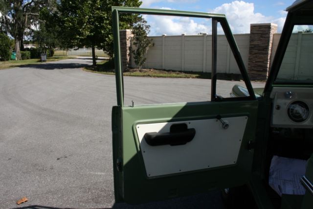 1968 Green Ford Bronco Hardtop