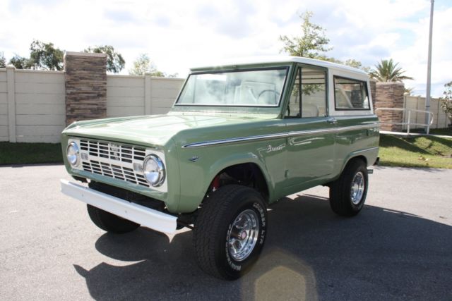 1968 Green Ford Bronco Hardtop