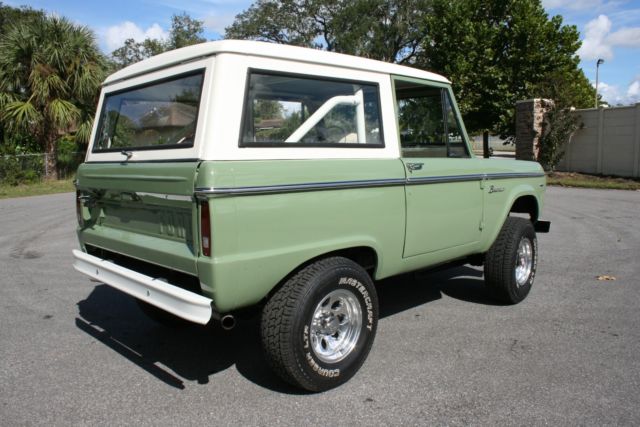 1968 Green Ford Bronco Hardtop