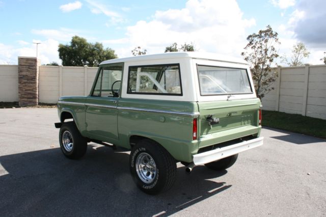1968 Green Ford Bronco Hardtop