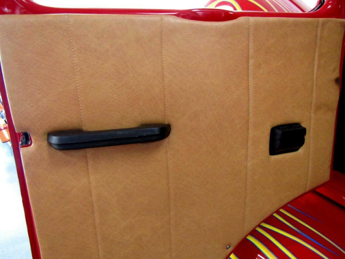 1950 Red Ford F-350 Cab and Chassis