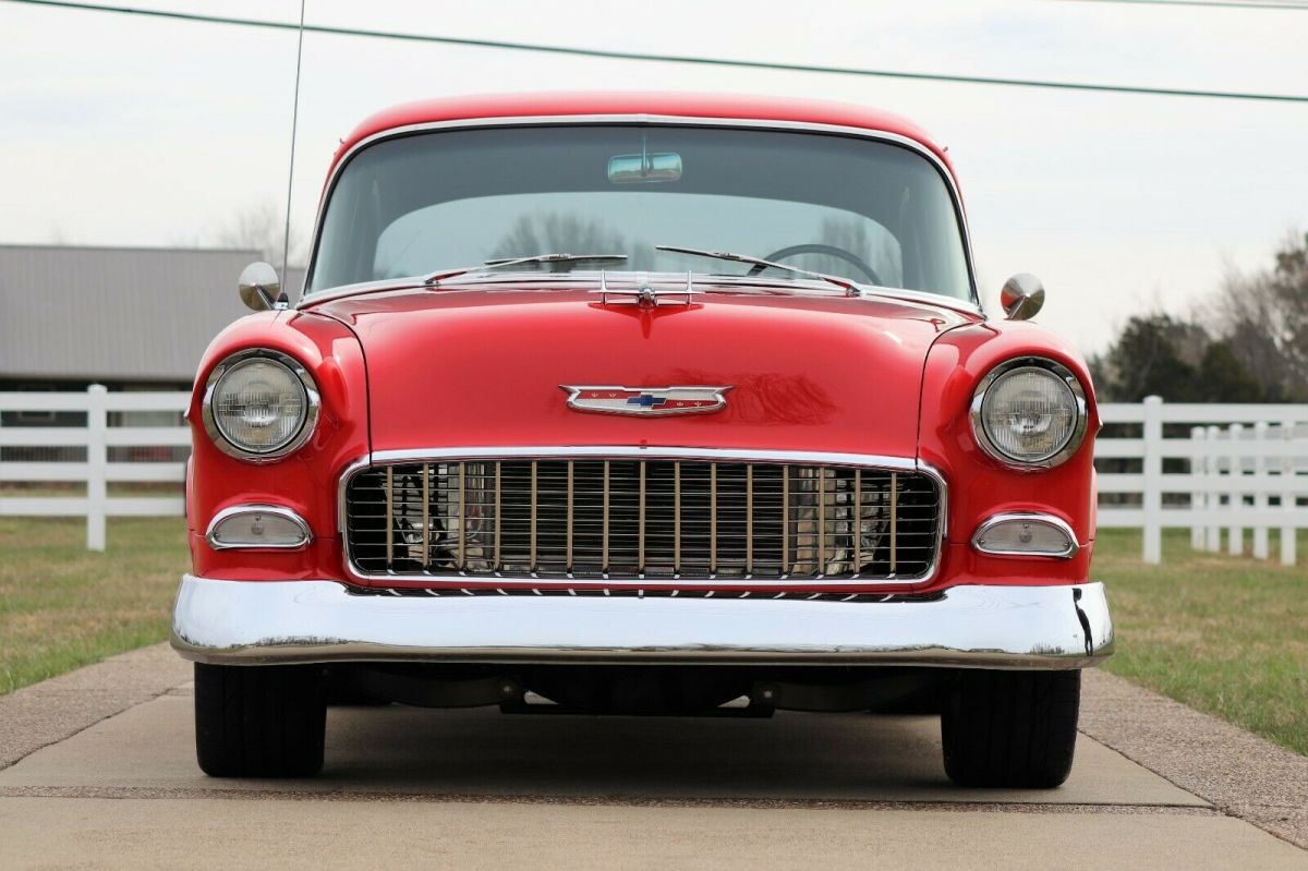 1955 Red Chevrolet Bel Air/150/210 2-Door