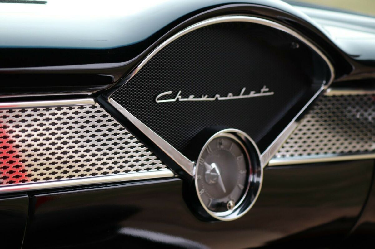 1955 Red Chevrolet Bel Air/150/210 2-Door