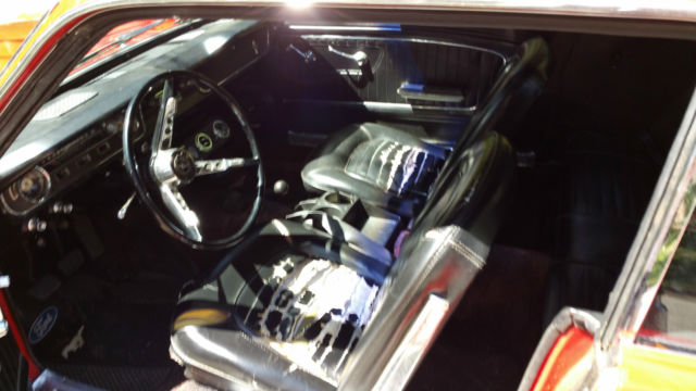 1965 Red Ford Mustang Coupe