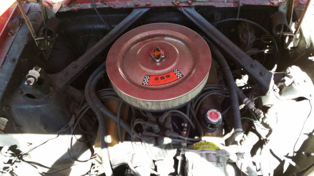 1965 Red Ford Mustang Coupe