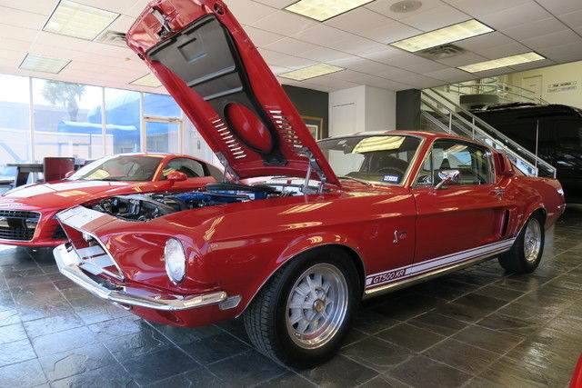 1968 Red Ford Mustang Coupe