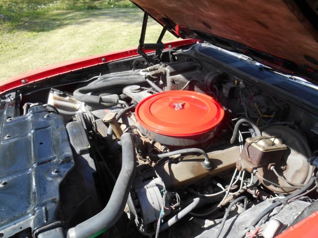 1970 Red Oldsmobile Cutlass Convertible